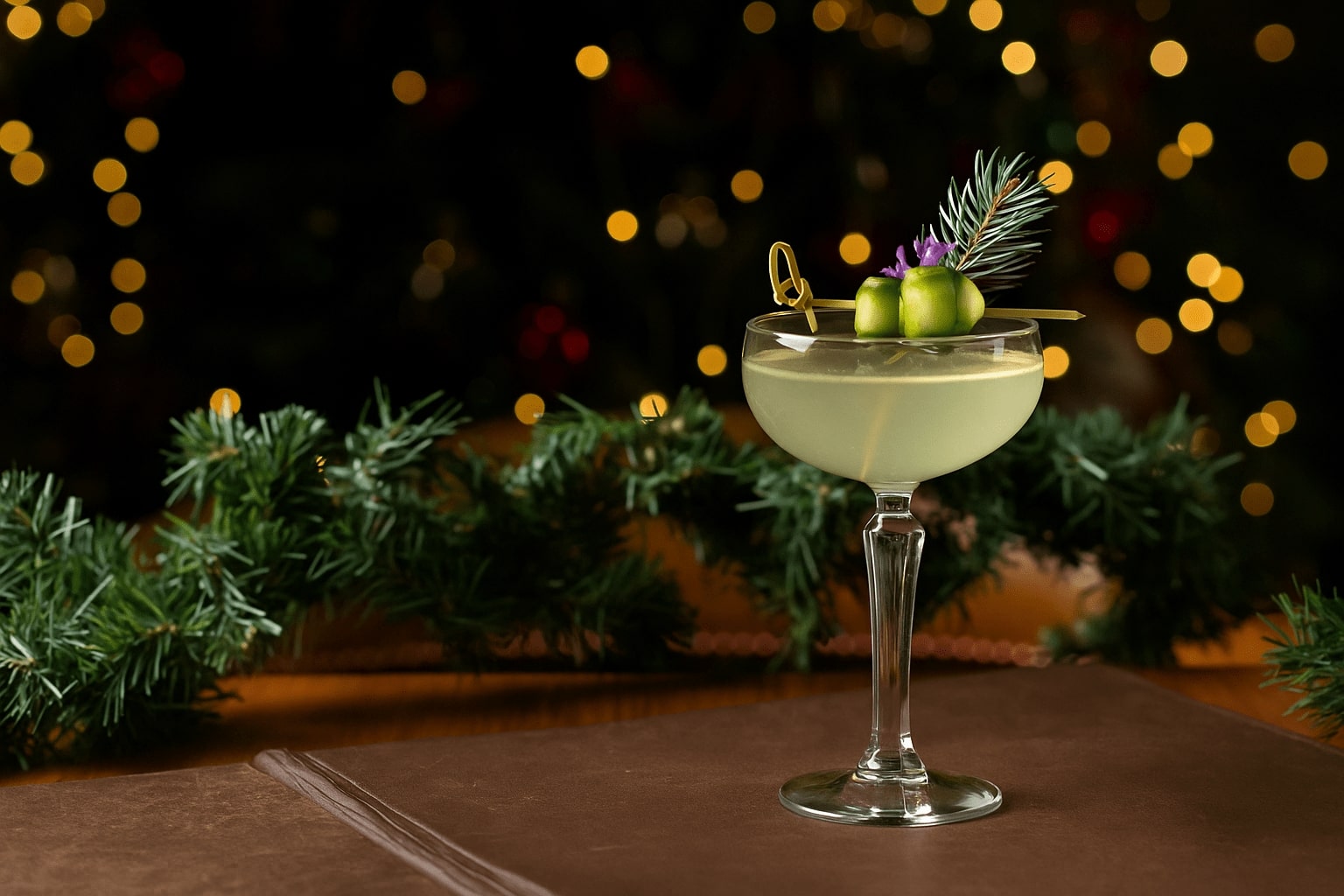 Professional bartender crafting cocktails in upscale bar environment